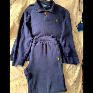Polo Pull over tracksuit